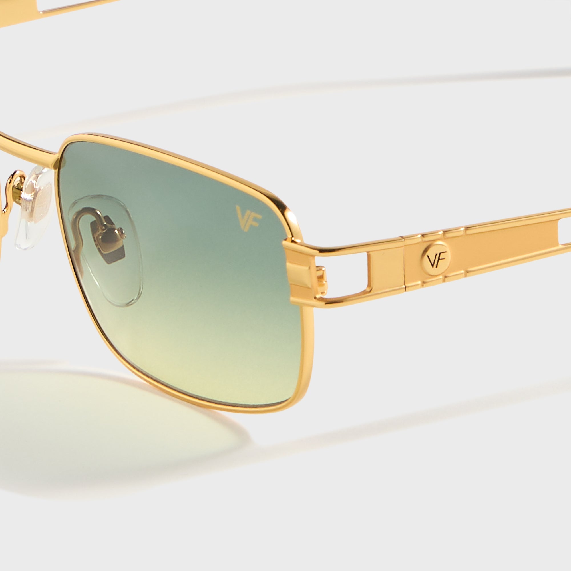 Vintage Frames Dime 24KT - Yellow Gold / Green Yellow Gradient