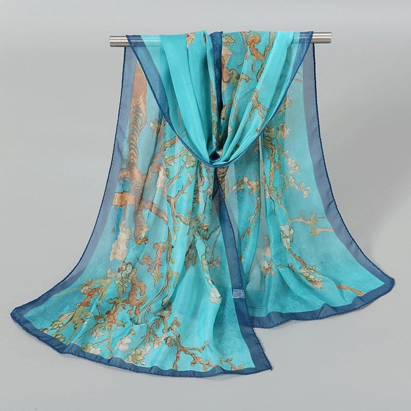 Women's Streetwear Solid Color Chiffon Scarves & Gloves