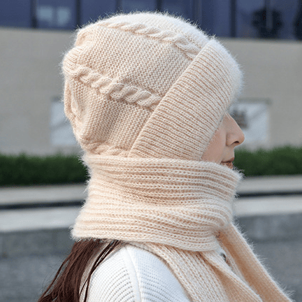 SALE -48% OFF - Integrated Ear Protection Windproof Cap Scarf🔥