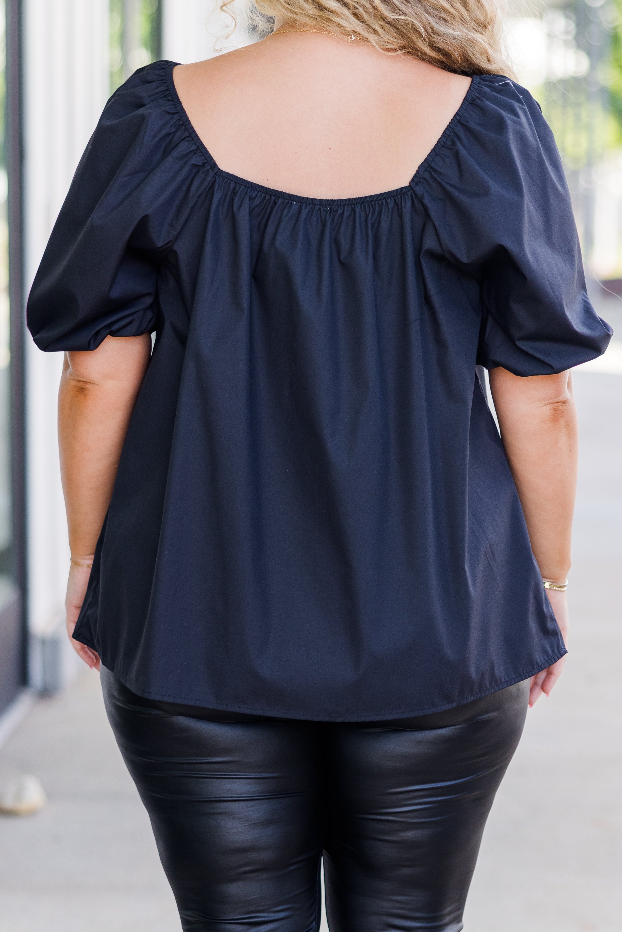 Love Will Win Top. Black