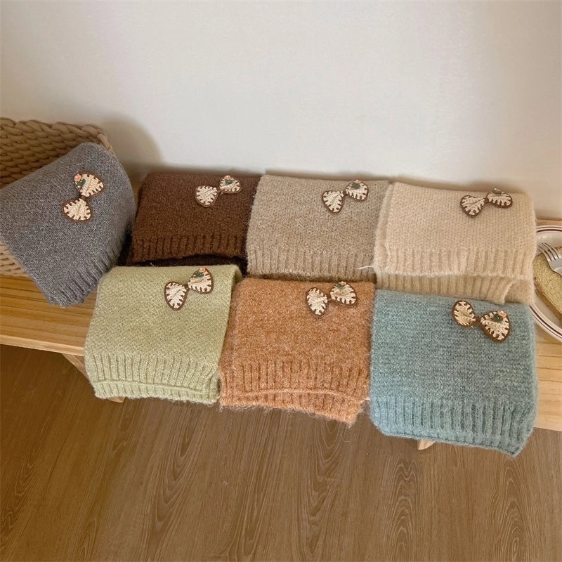 Women's Elegant Business Color Block Polyester Scarf