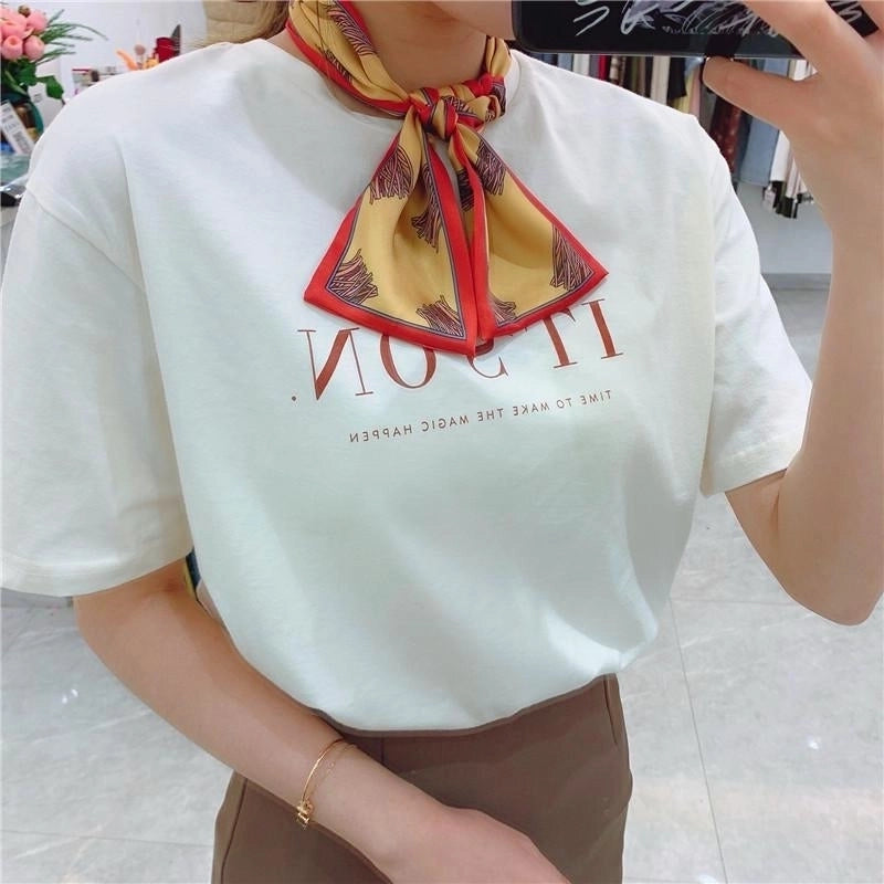 Fashion Double-sided Flat-length Long Scarf Scarf