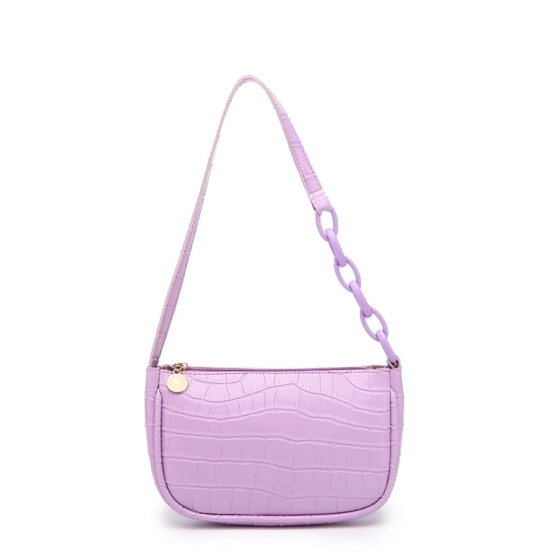 Hobo Underarm Bag 2021ladies Handbags Crocodile Pattern Underarm Bag Fashion Trending Women's Shoulder Bag