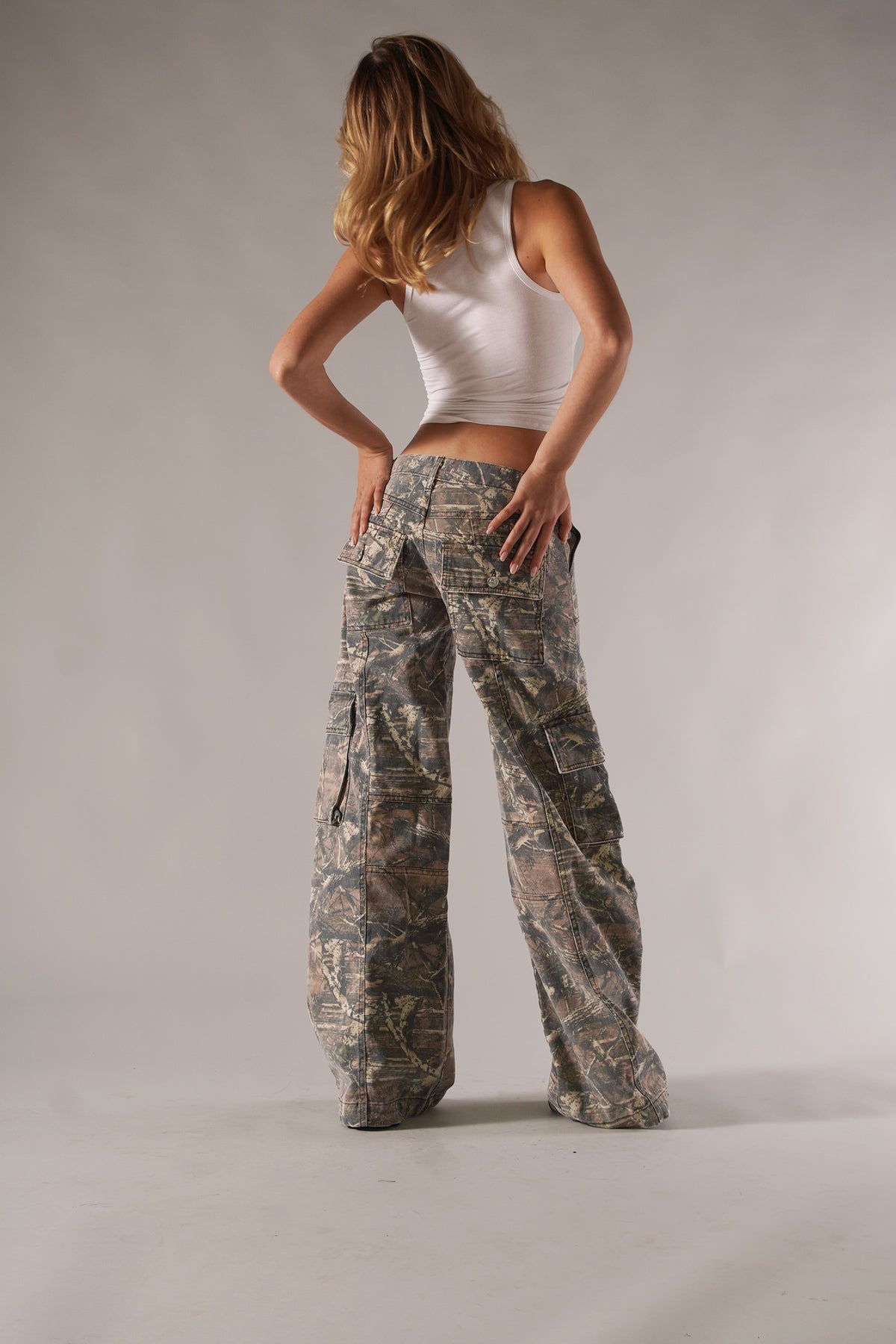Versatile Camo Cargo Pants