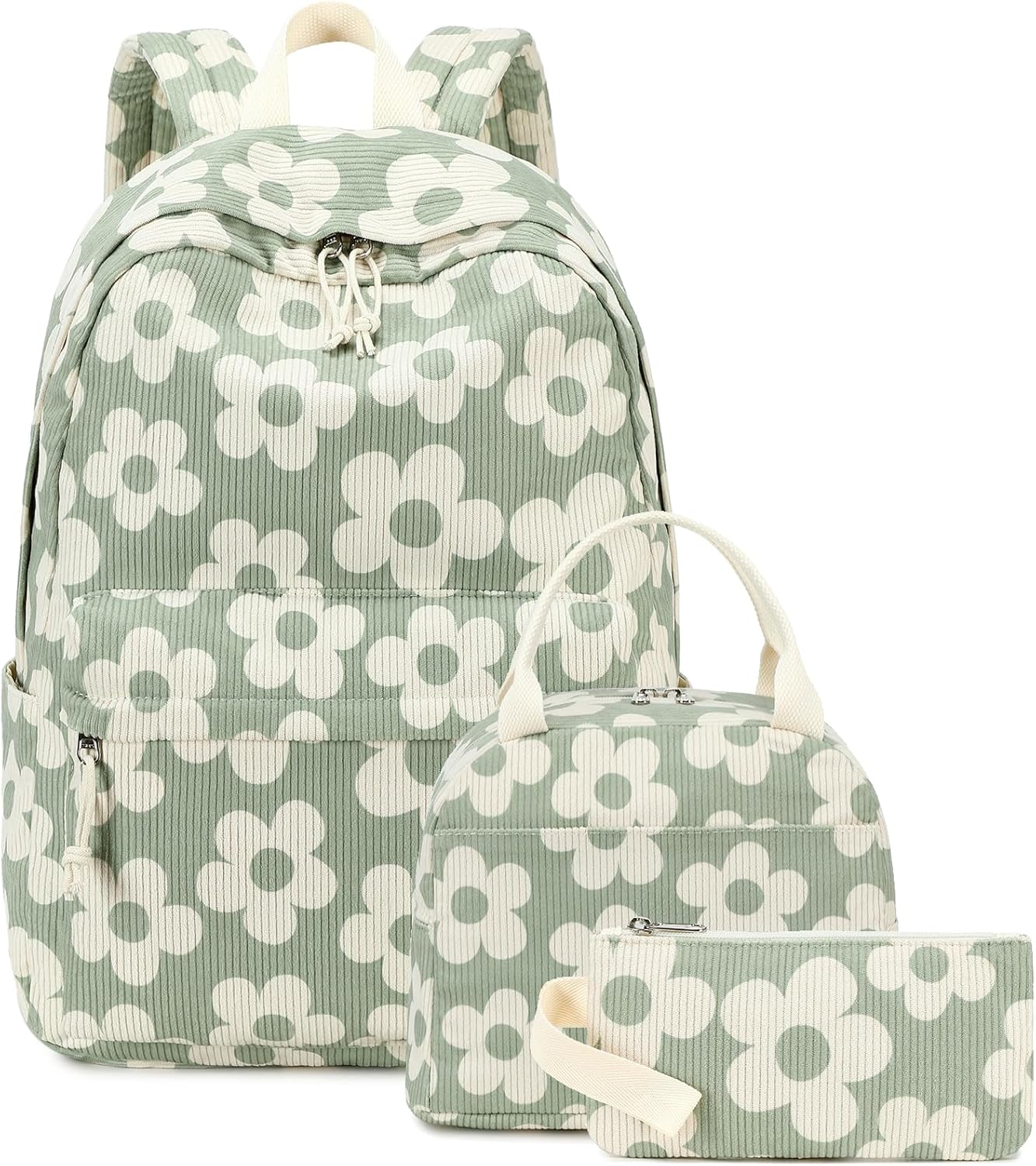 Bluboon School Backpack Teens Girls Boys Kids School Book Bags with Lunch Box Pencil Bag