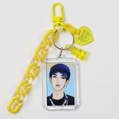 Heart Photo Keychain