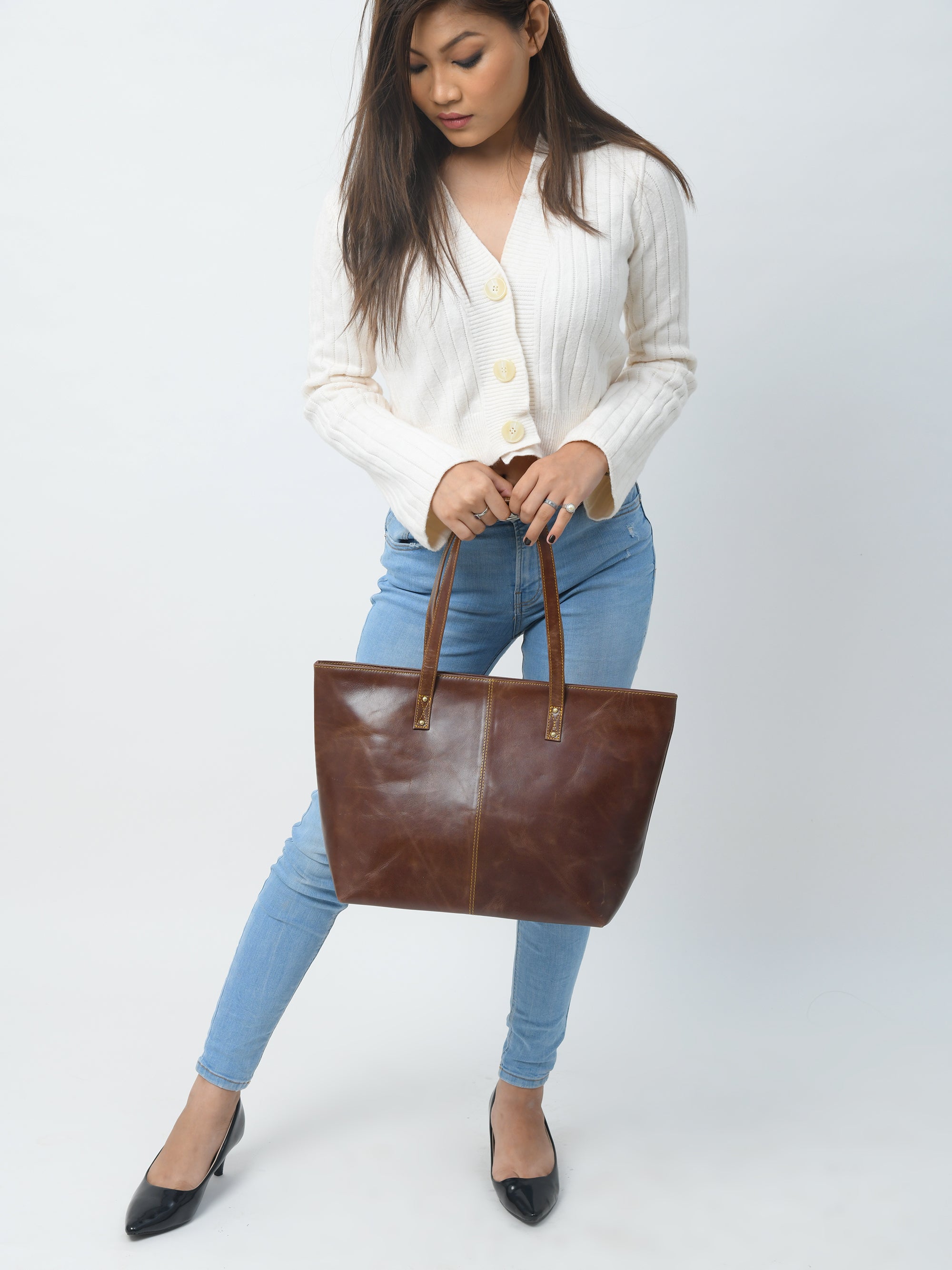 Tote Bag - Dark Brown