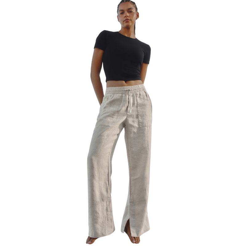 Retreat Linen High Rise Pant