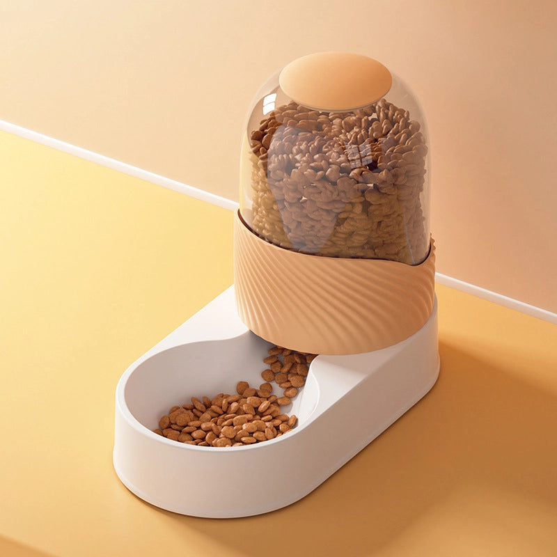 Minimalist PE PP Solid Color Pet Tableware