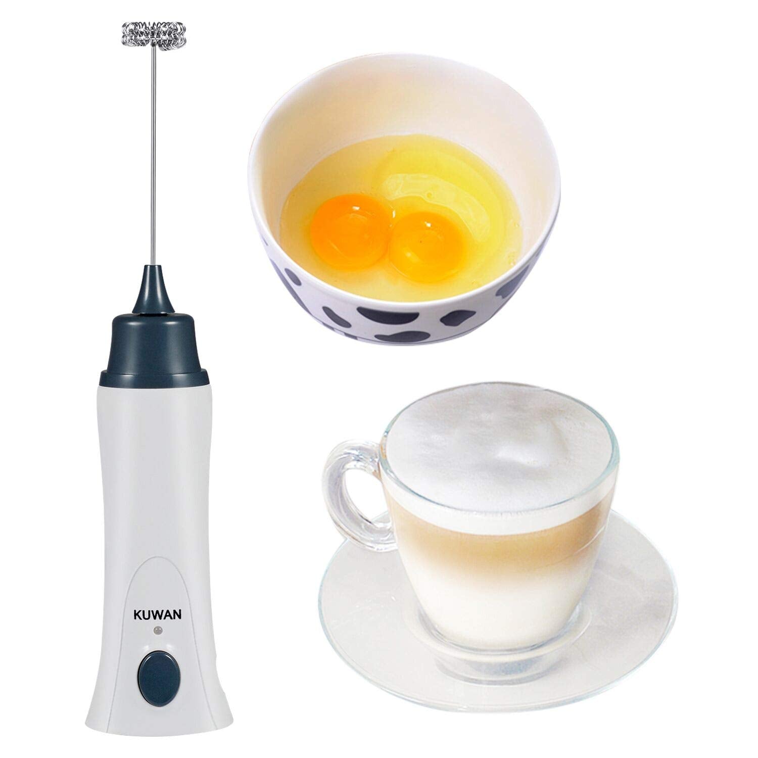 Electric Milk Frother Rechargeable Coffee And Egg Beater