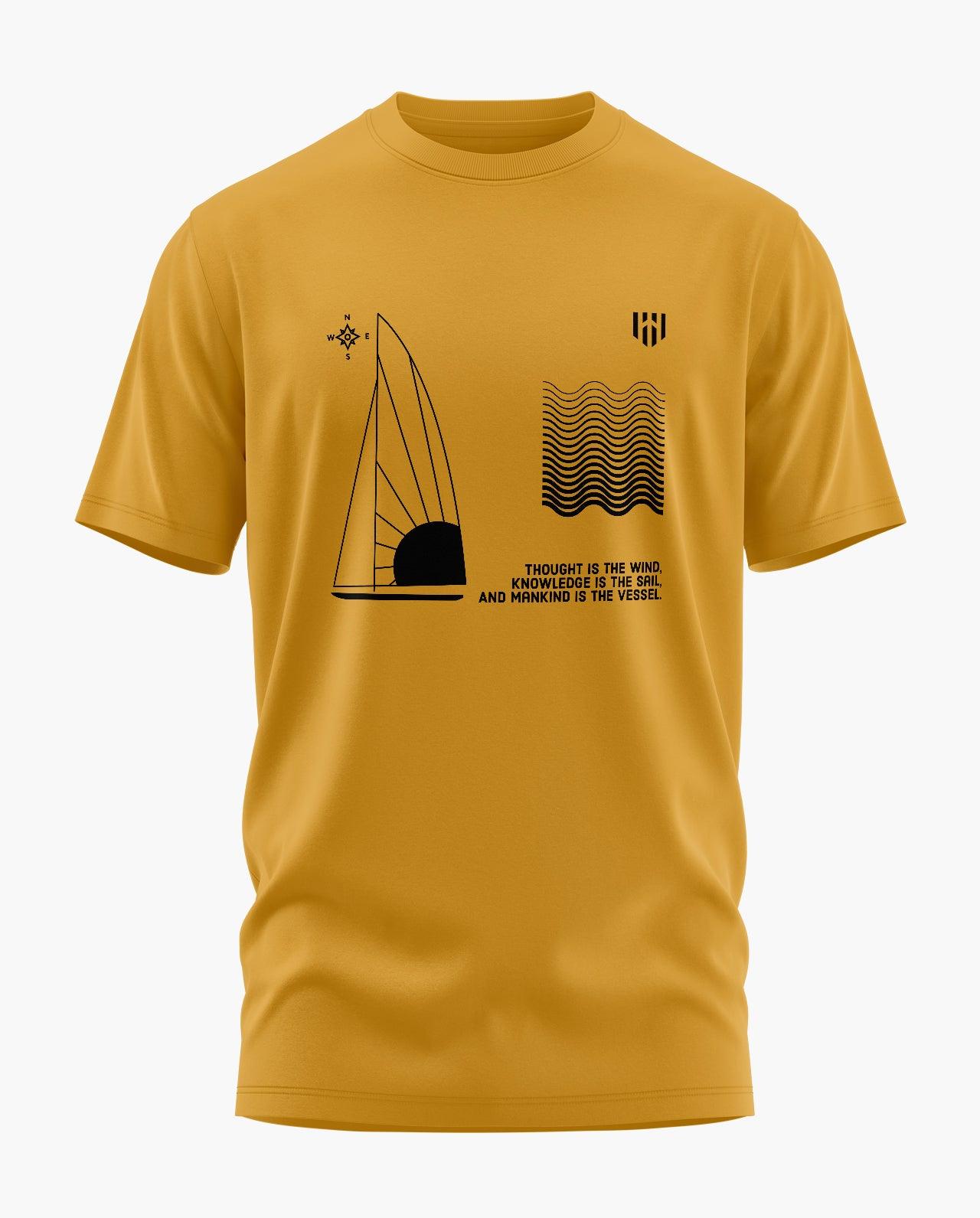 Abstract Sailboat T-Shirt