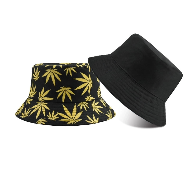 Women's Minimalist Solid Color Flat Eaves Bucket Hat