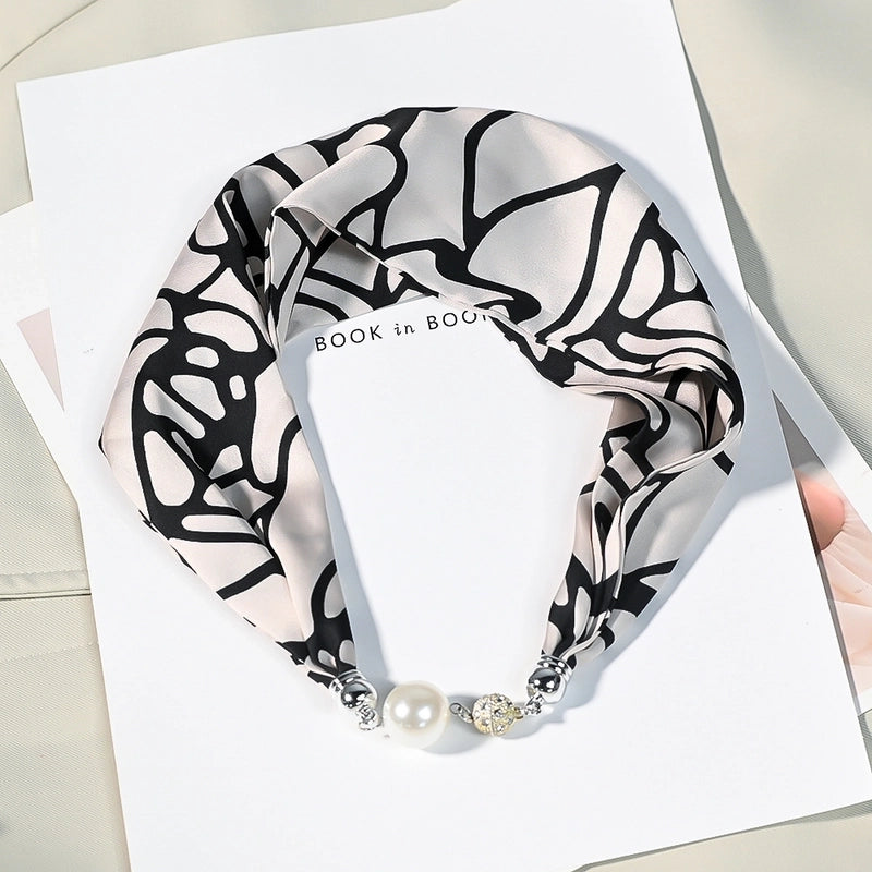 Women's Vacation Sweet Geometric Polyester Scarf