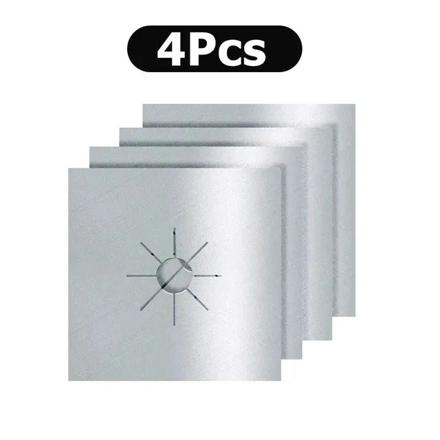 4PCS Stove Protector Cover Liner Gas Stove Protector Gas