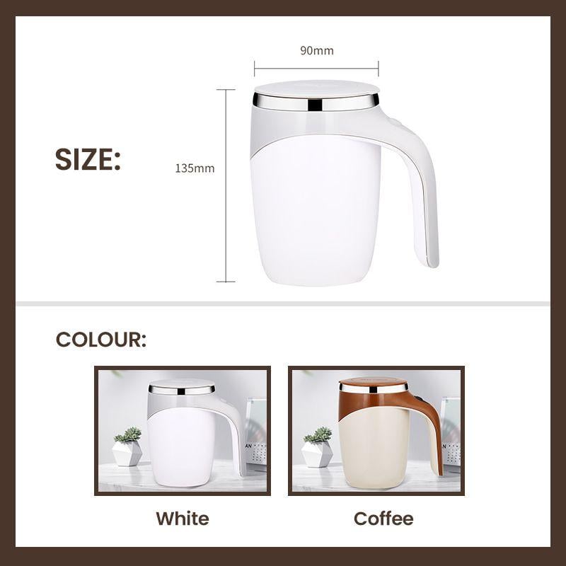 47% OFF Magnetic Automatic Self-Stirring Coffee Mug