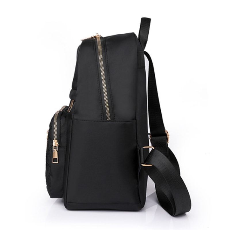 Splash-Proof Large Capacity Women's Nylon Backpack