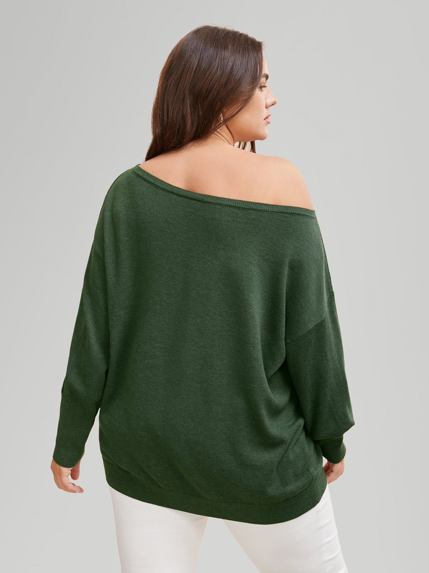 Supersoft Essentials Boat Neck Drop Shoulder Pullover