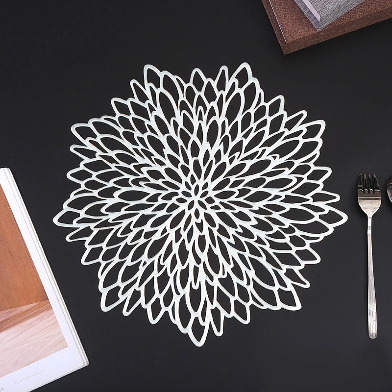 Vacation Solid Color Pvc Placemat 1 Piece