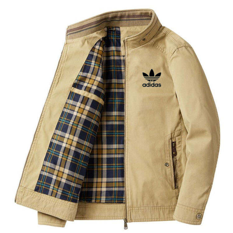 🔥Adidas Reversible Jacket Chaqueta informal holgada