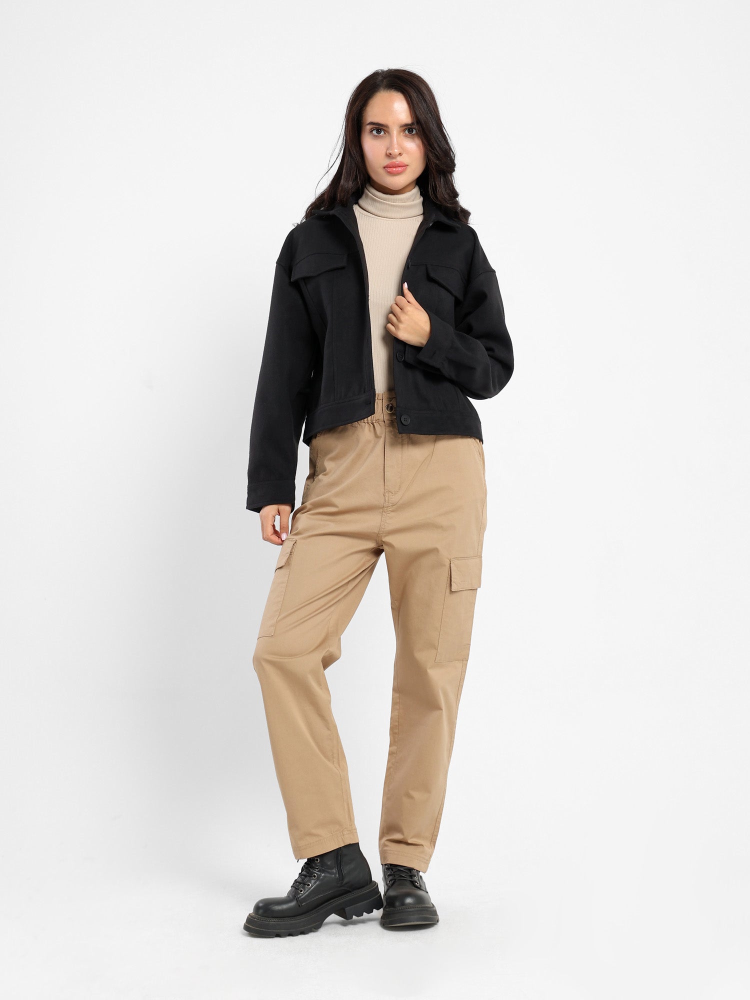 Basic Jacket Free Style Solid
