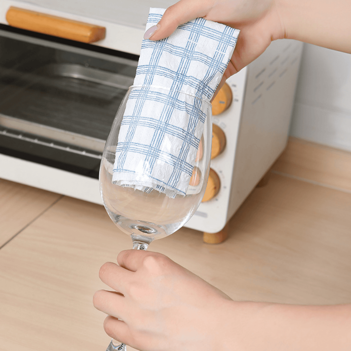 Multi-Purpose 40-Pieces Disposable Kitchen Dishwashing Cloth (30x30cm)