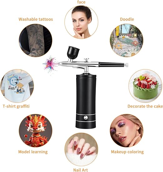 RECHARGEABLE DRAWING AIRBRUSH