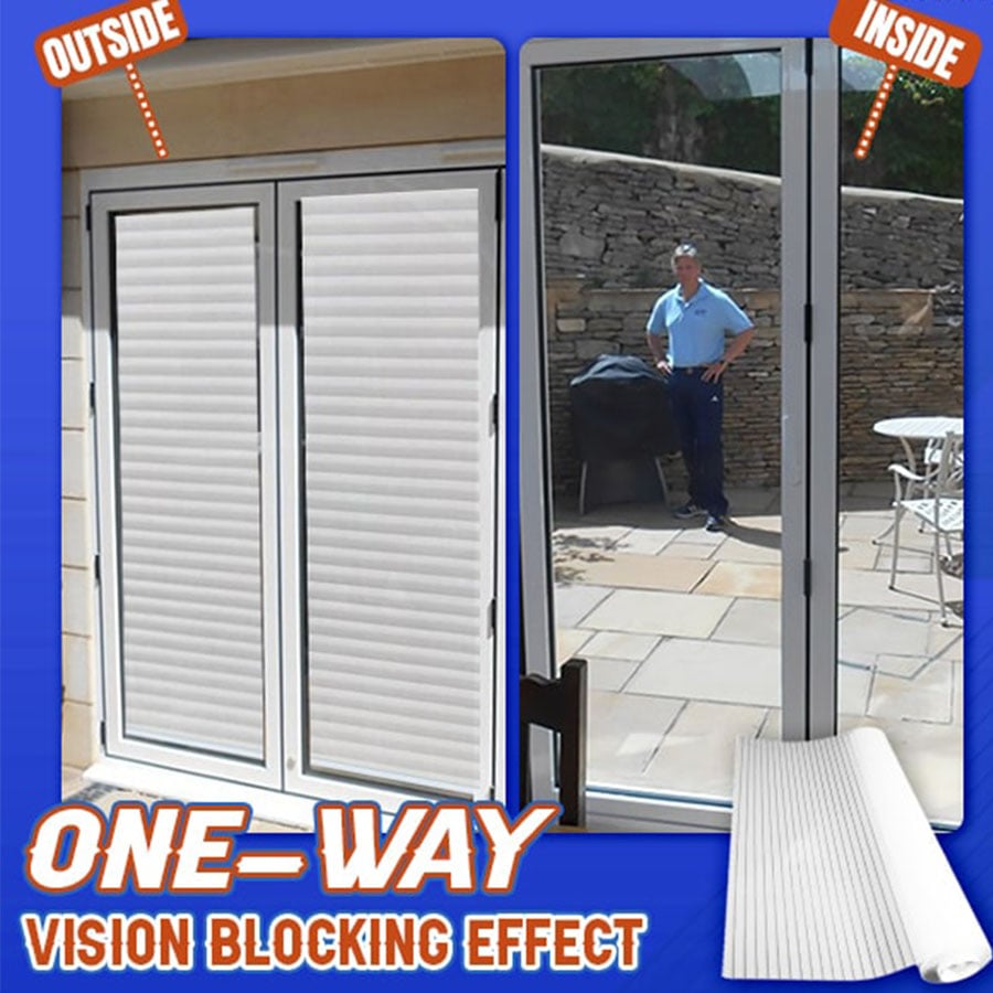 One-Way Imitation Blinds Privacy Window Cover