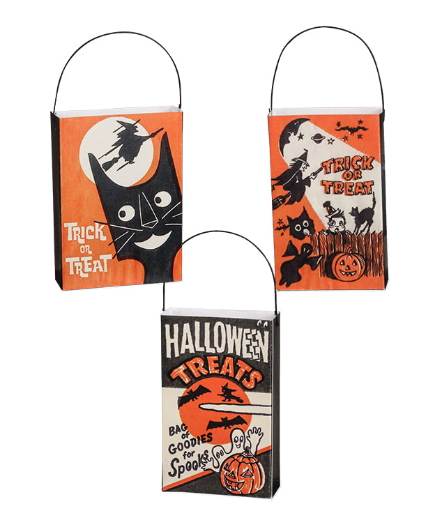 Mini Trick or Treat Bag Ornaments