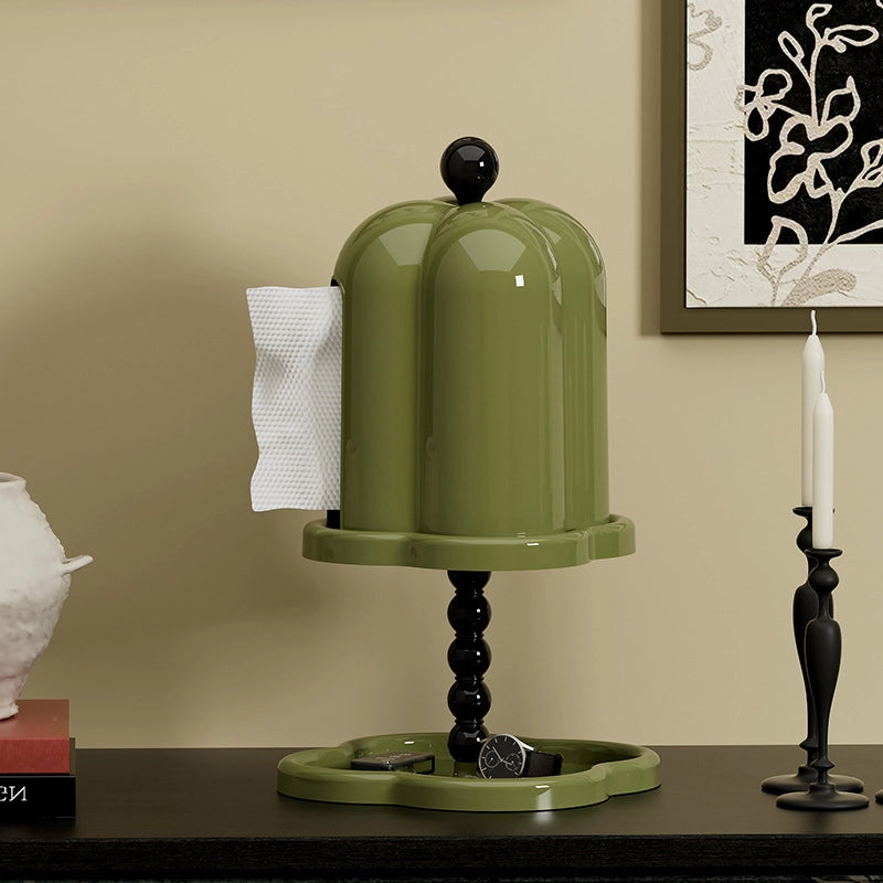 Minimalist Solid Color Plastic Tissue Box