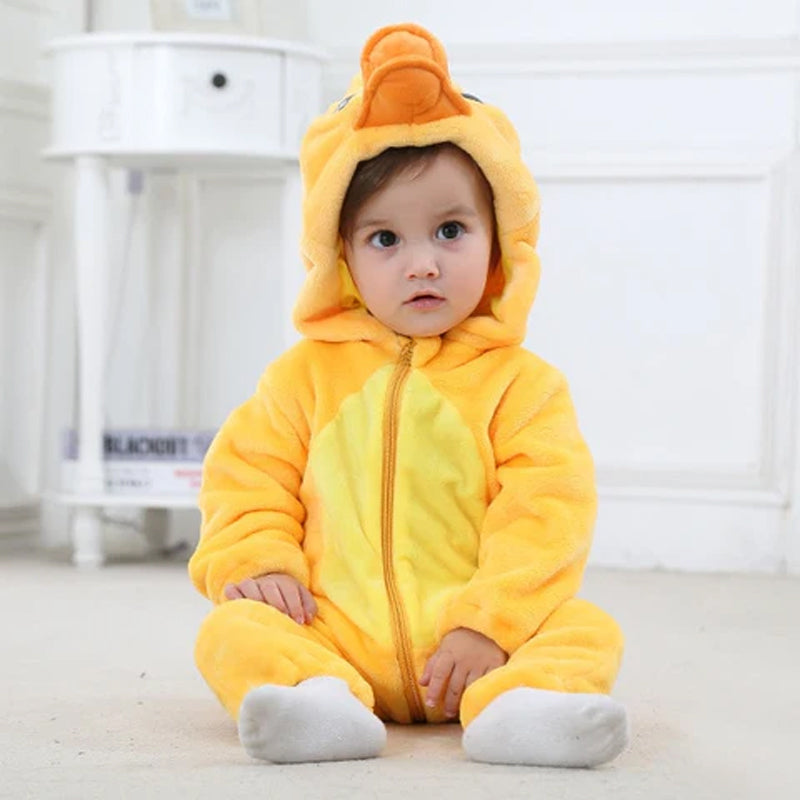 Ultra-Soft Flannel Baby Onesie