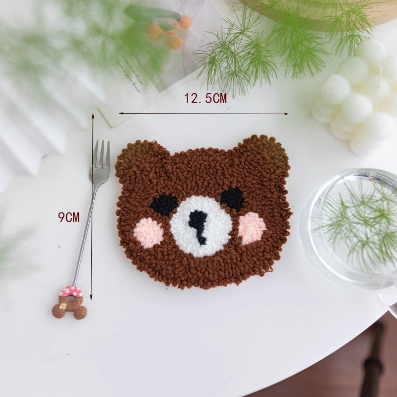 Handmade Animal Fruit Felt Cloth Yarn