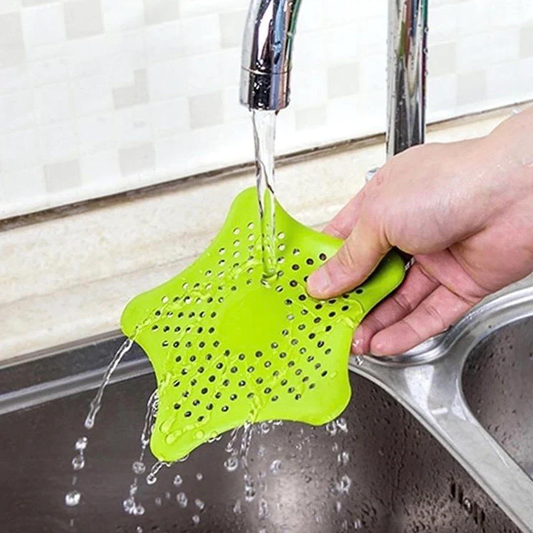 Silicone Starfish Non-Slip Sink Strainer