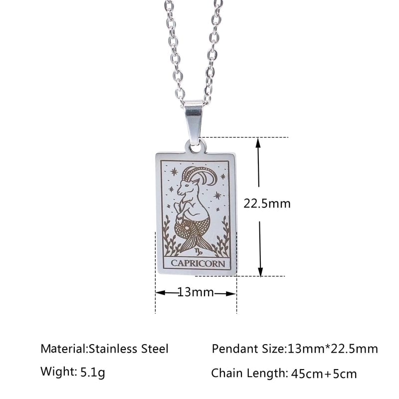 Minimalist Constellation Stainless Steel Plating Necklace