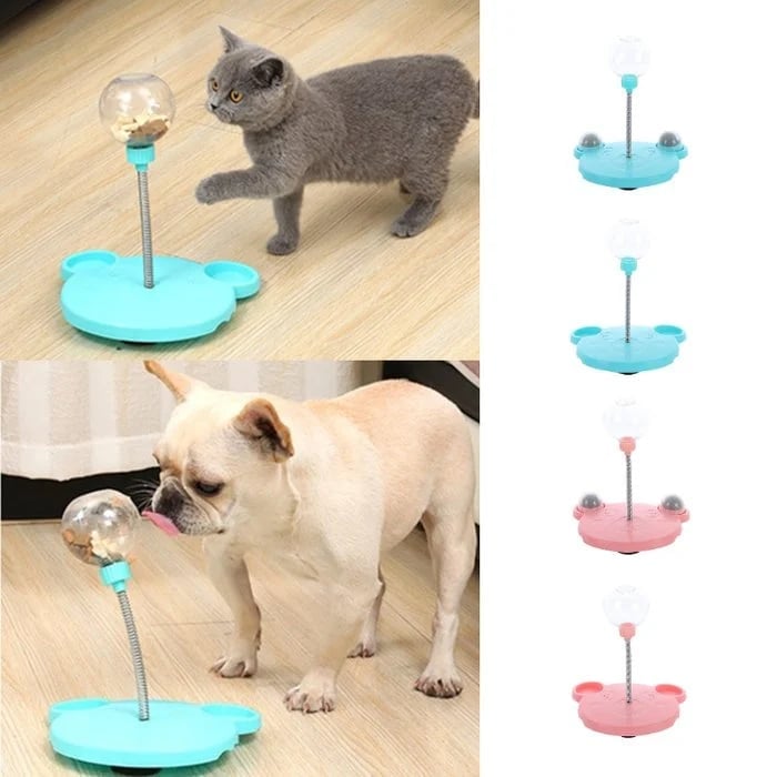 🎁2022 Hot Sale - Leaking Treats Ball Pet Feeder Toy