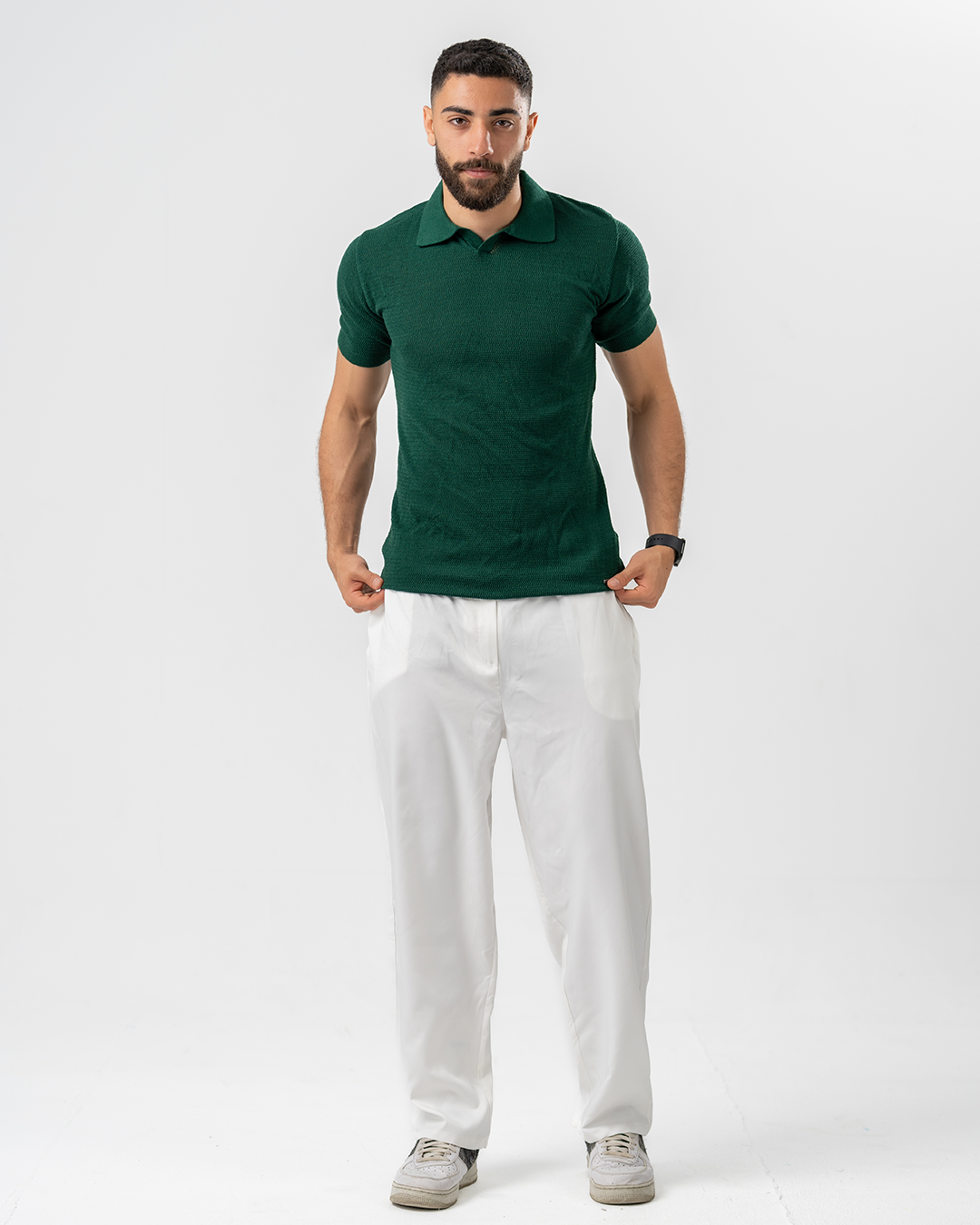 Men Knitted T-shirt