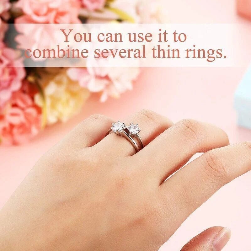 🎉BUY MORE SAVE MORE🎁8Pcs Silicone Invisible Ring Size Adjuster