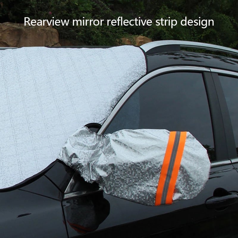 Magnetic car anti-snow blanket