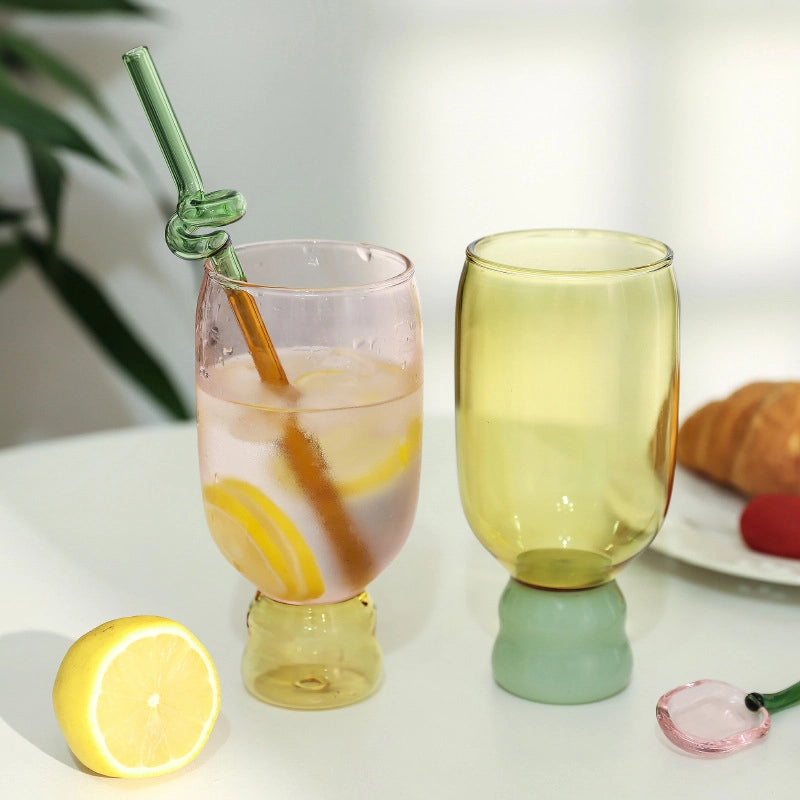 Casual Solid Color Glass 1 Piece