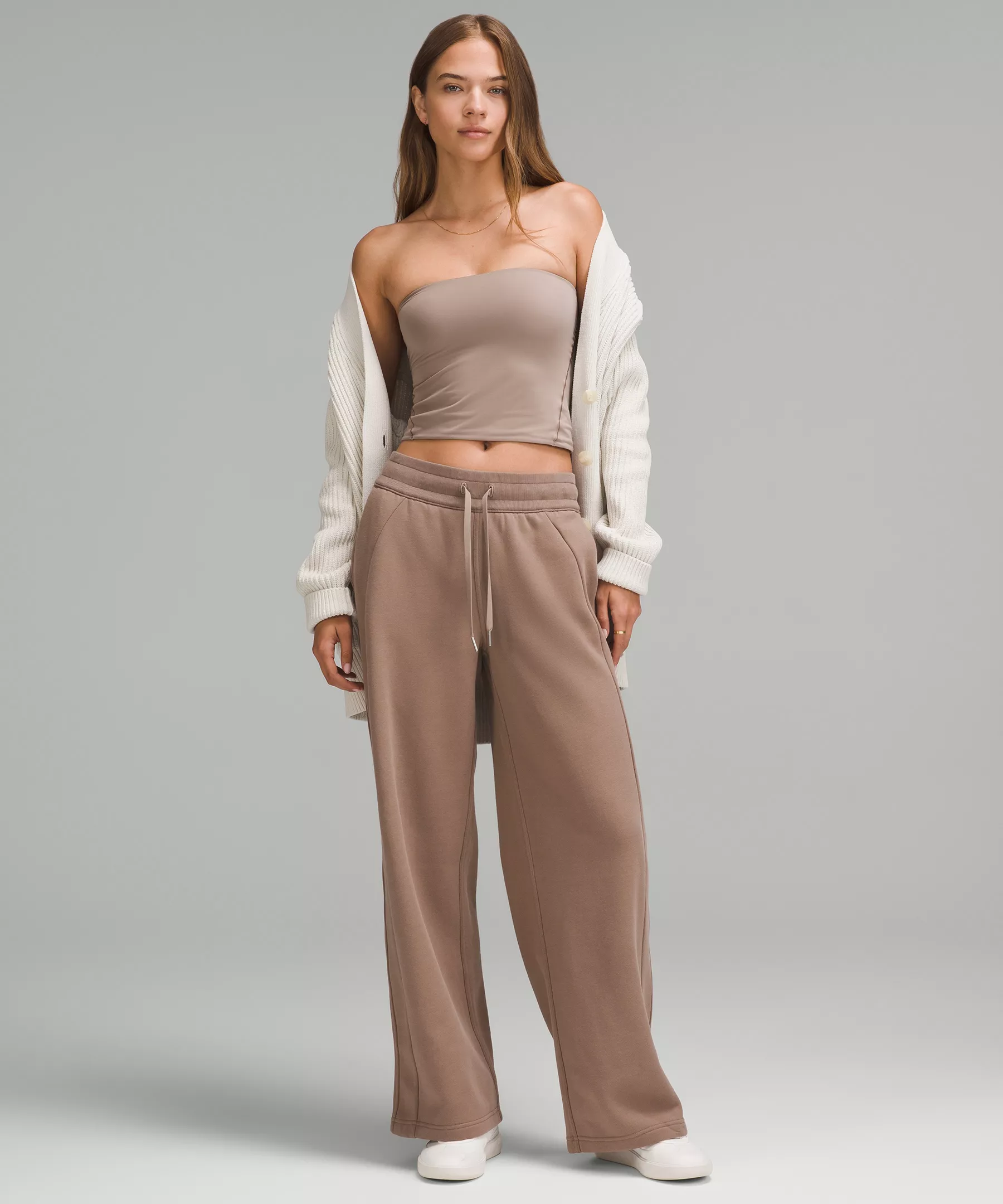 Scuba Mid-Rise Wide-Leg Pant Regular
