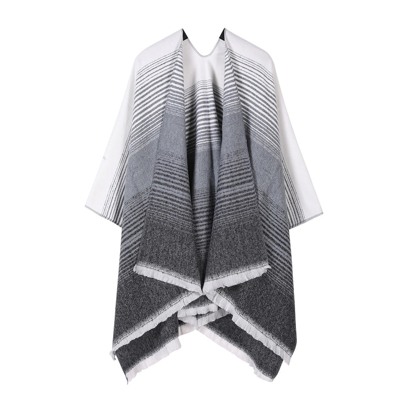 Shawl Women's Ethnic Style Yunnan Travel Wear Summer Sweet Knitted Cape In Stock