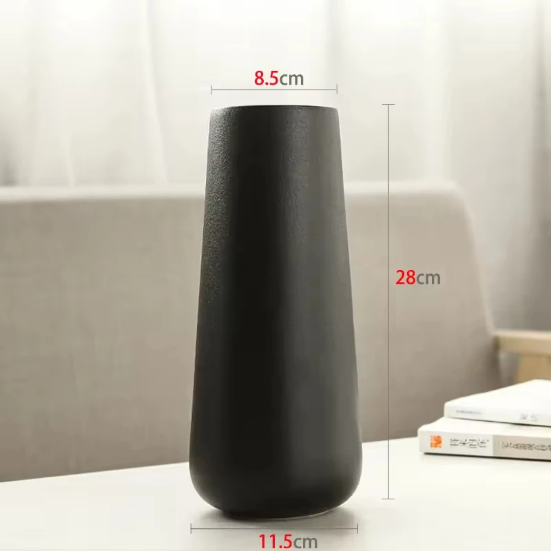 Nordic Minimalism Style Table Centerpiece Ceramic Vase Home Decor Decorative Living Room Vase for Flower