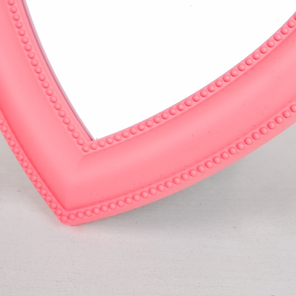 Hearty Desk Mirror Pink Small