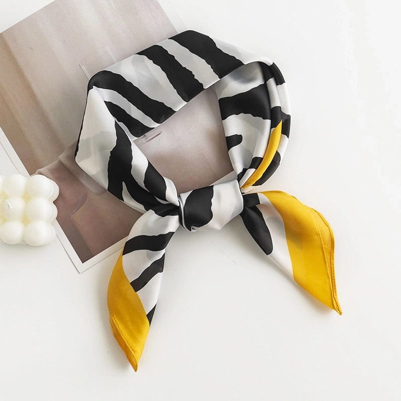 Women's Cute Sweet Minimalist Zebra Polyester Bandanas