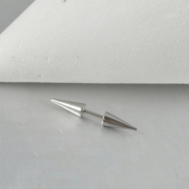 4 Pieces Eyebrow Studs Casual Exaggerated Minimalist Solid Color 304 Stainless Steel Plating 18K Gold Plated