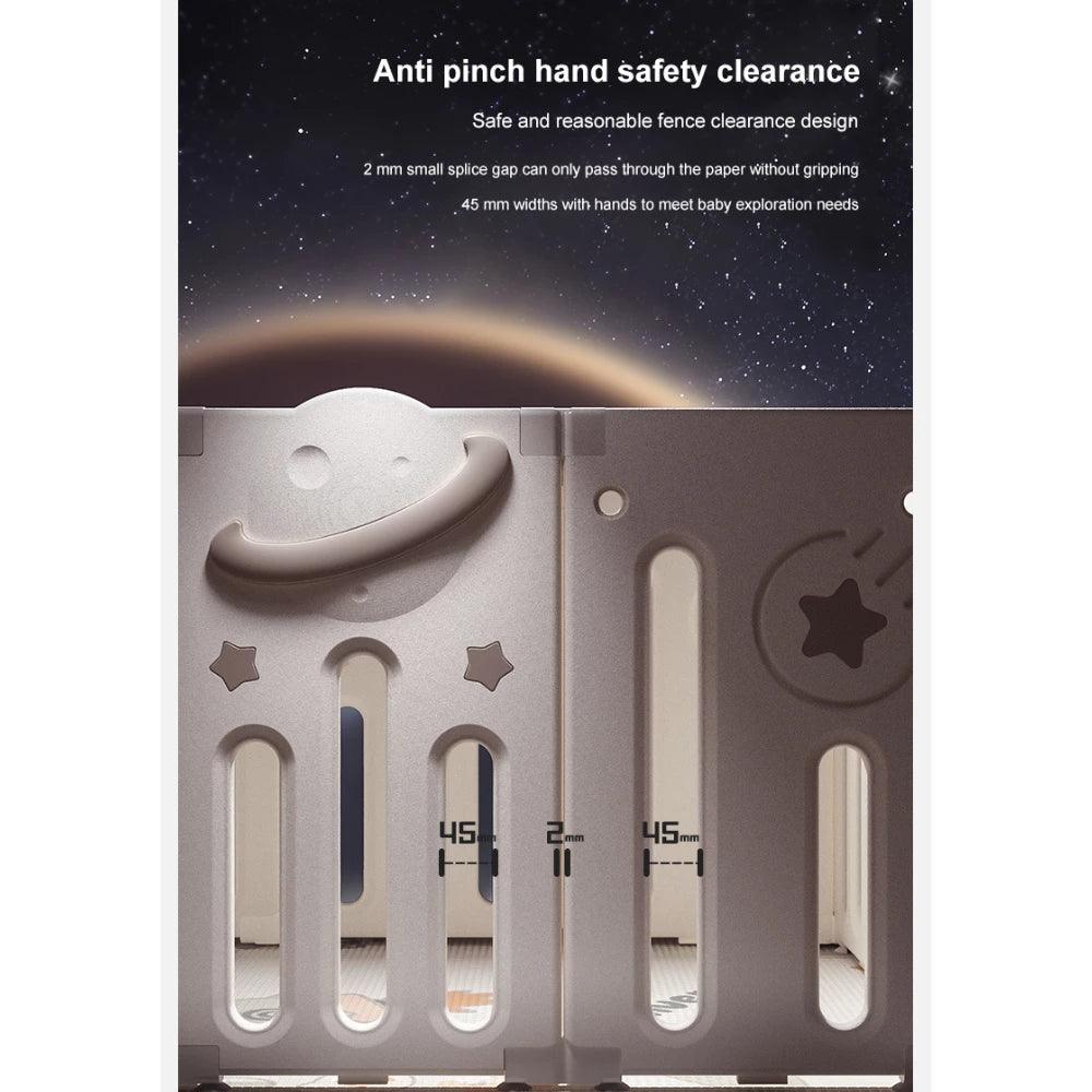 3D Astronaut Design Playpen with Tent 14+2
