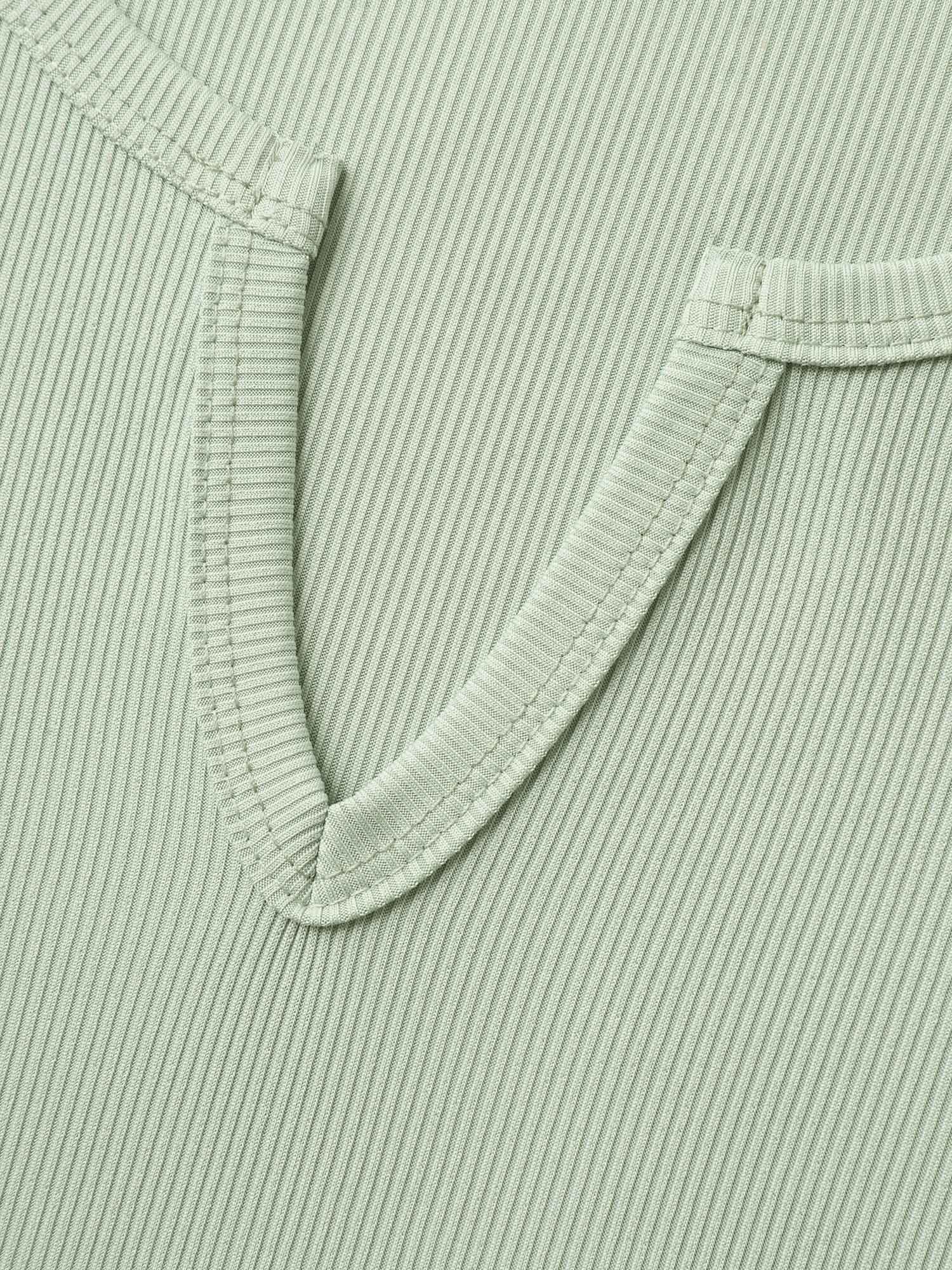 Eyelet Trim Solid Puffy Sleeve Knit Top