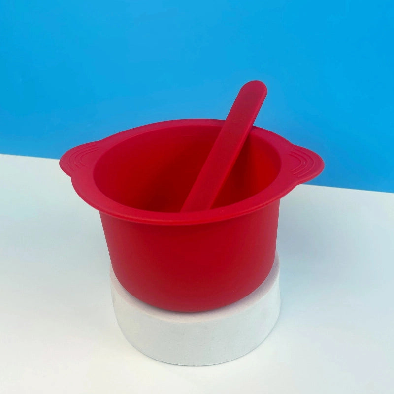 Casual Solid Color Silica Gel Mask Bowl 1 Piece 1 Set