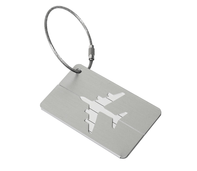 Aluminum Alloy Luggage Tag Boarding Metal Luggage Aircraft Shipping Elevator Tag Spot Factory
