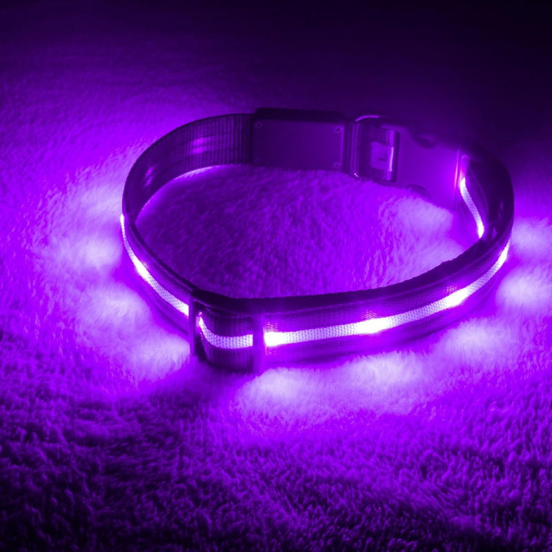 Adjustable Strap Design Dog Leash With LED Lighting