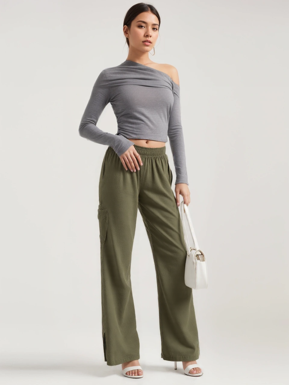 Casual Wide Length Pants For Summer